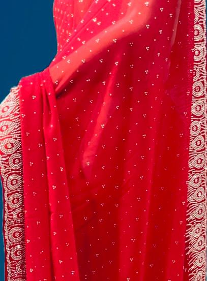 Crystal Work Sarees