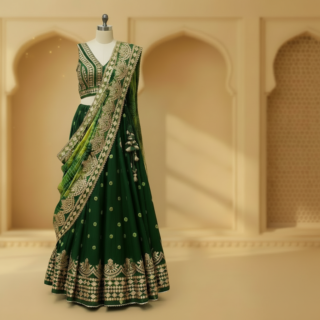 Celebrate in Style - Lehenga Only