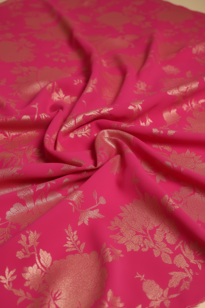 Fabric close-up studio style