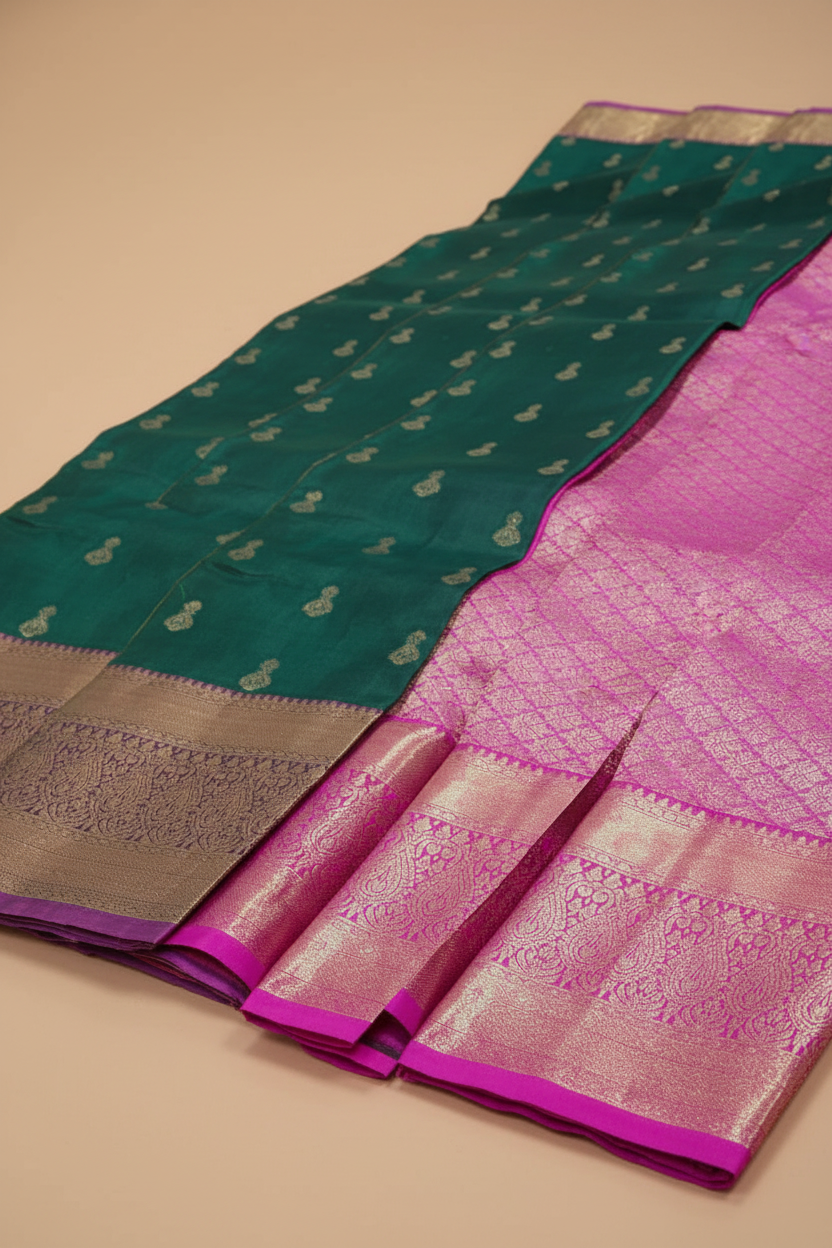 Pallu Border Close-up