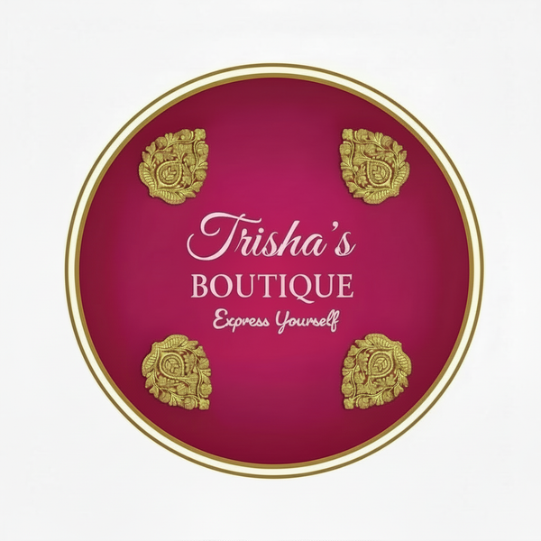 Trisha's Boutique Logo - Final Clean Version