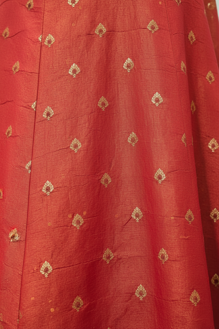 Zari buti close-up